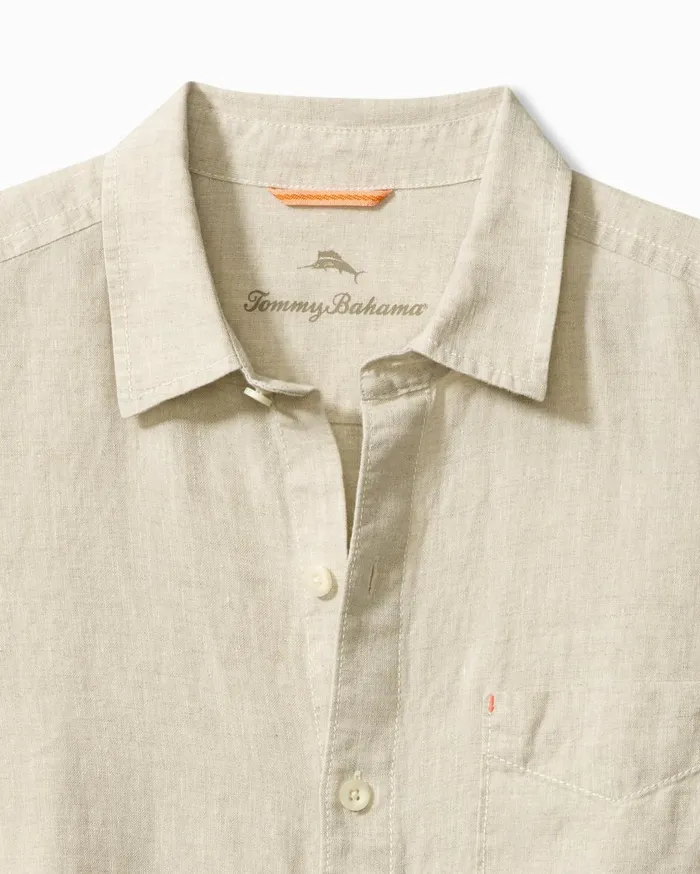 Tommy Bahama Sea Glass Breezer Linen Shirt Natural Men Shirts Tommy Bahama Sea Glass Breezer Linen Shirt Natural Men Shirts