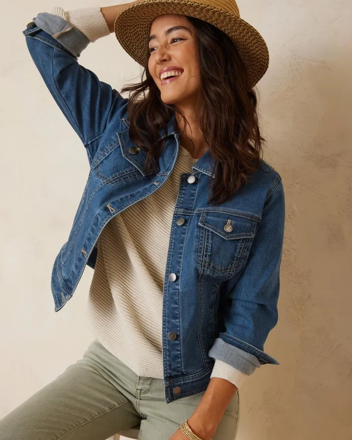 Tommy Bahama Two Palms Palmbray CleanEdge Linen Jacket Bikini Women Jackets Tommy Bahama Two Palms Palmbray CleanEdge Linen Jacket Bikini Women Jackets