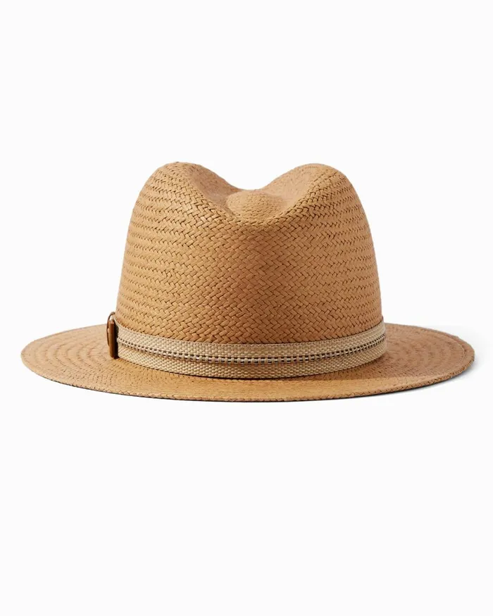 Tommy Bahama Yamba Surf Straw Hat Khaki MenBig and Tall Hats and Caps Tommy Bahama Yamba Surf Straw Hat Khaki MenBig and Tall Hats and Caps
