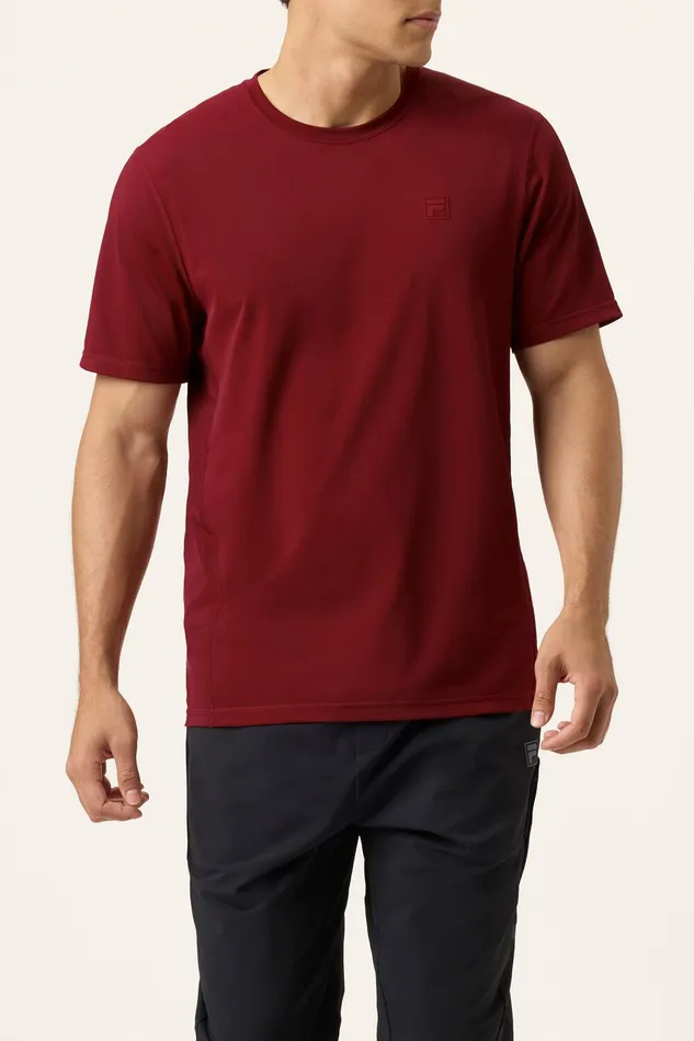 Tops and TShirts Men Fila Everyday Ace Tee 600 Syrah Tops and TShirts Men Fila Everyday Ace Tee 600 Syrah