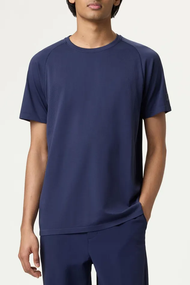 Tops and TShirts Men Fila Lucky Ace Short Sleeve Seamless Crew 400 Fila Navy Tops and TShirts Men Fila Lucky Ace Short Sleeve Seamless Crew 400 Fila Navy