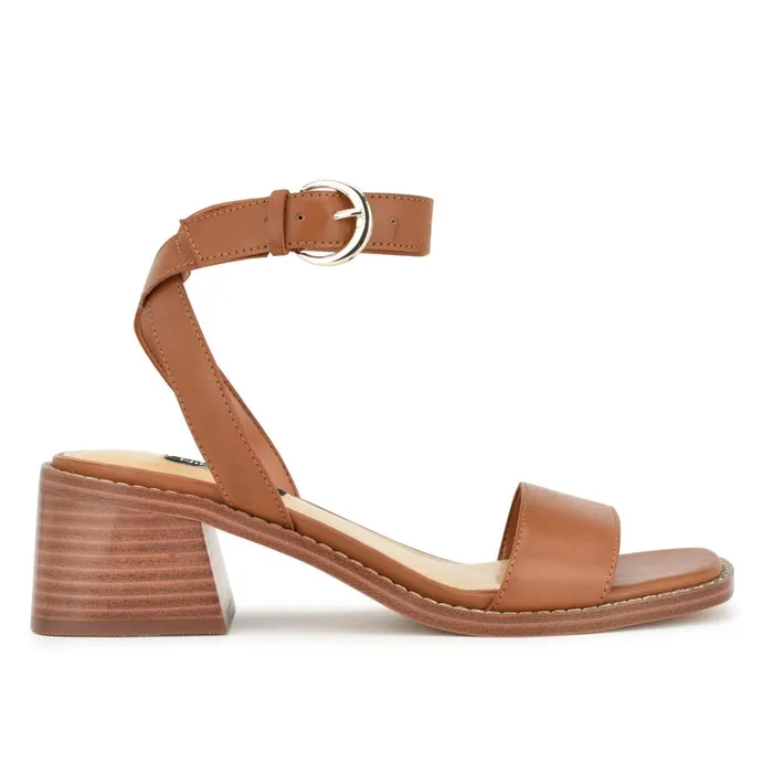 Tora Dress Sandals Dark Natural Women Nine West Sandals