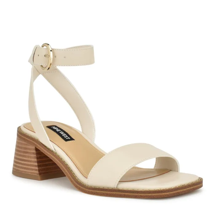 Tora Dress Sandals Ivory Women Nine West Heeled Tora Dress Sandals Ivory Women Nine West Heeled