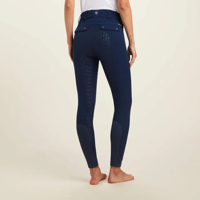 Tri Factor Frost Insulated Full Seat Breech Navy Women Ariat English Riding Tri Factor Frost Insulated Full Seat Breech Navy Women Ariat English Riding