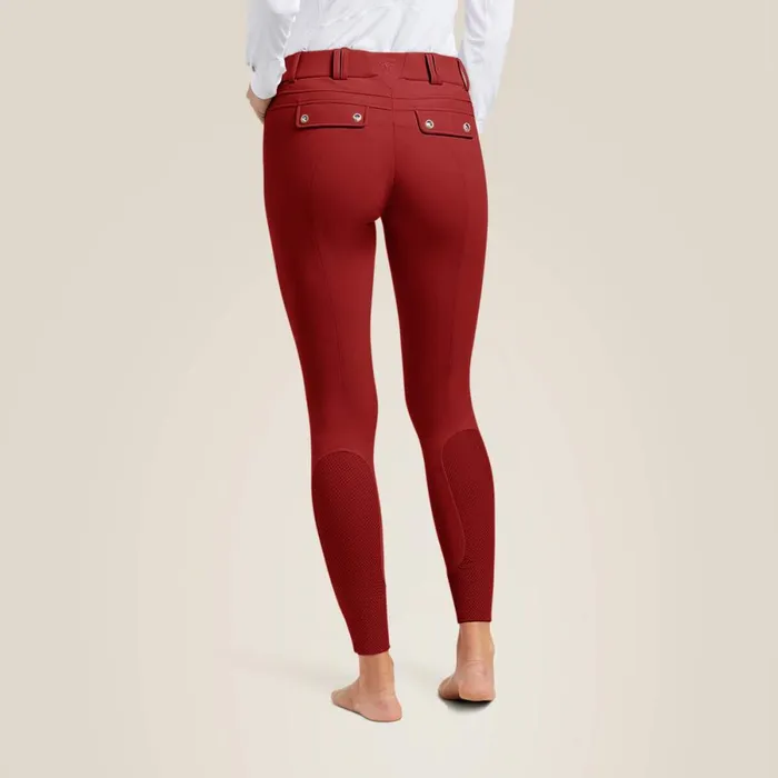 Tri Factor Grip Knee Patch Breech Fired Brick Women Ariat Pants and Shorts Tri Factor Grip Knee Patch Breech Fired Brick Women Ariat Pants and Shorts