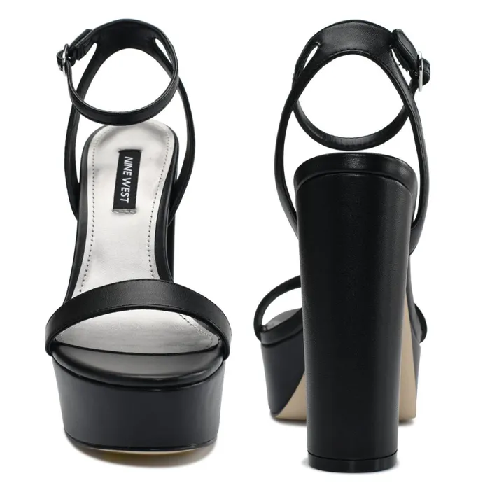 Uknow Platform Dress Sandals Black Women Nine West Dress Uknow Platform Dress Sandals Black Women Nine West Dress
