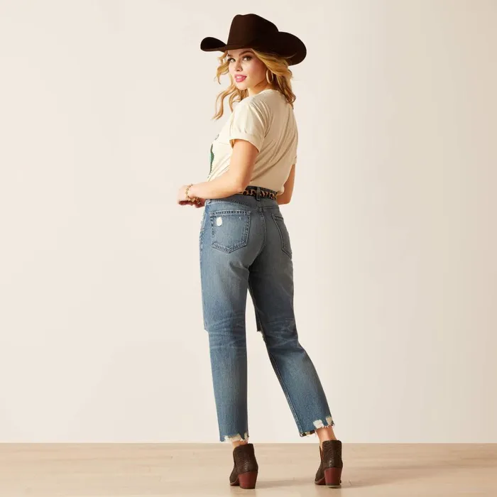 Ultra High Rise Tomboy Straight Jean Moana Women Ariat Denim Ultra High Rise Tomboy Straight Jean Moana Women Ariat Denim