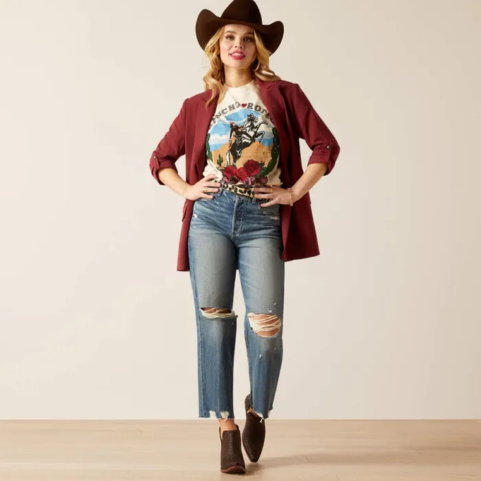 Ultra High Rise Tomboy Straight Jean Moana Women Ariat Denim Ultra High Rise Tomboy Straight Jean Moana Women Ariat Denim