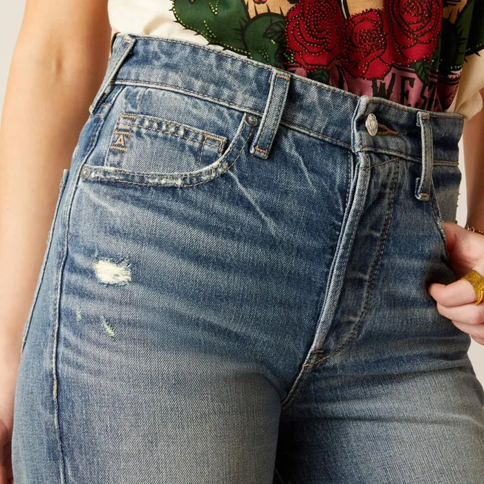 Ultra High Rise Tomboy Straight Jean Moana Women Ariat Denim Ultra High Rise Tomboy Straight Jean Moana Women Ariat Denim