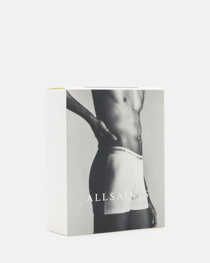 Underground Logo Boxers 3 Pack Blackblackblack Men AllSaints Underwear and Socks Underground Logo Boxers 3 Pack Blackblackblack Men AllSaints Underwear and Socks