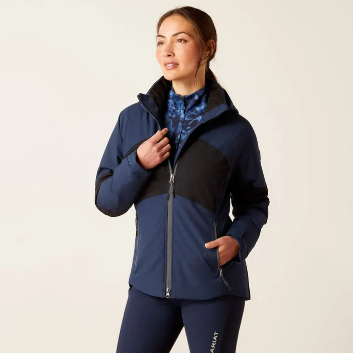 Valor Jacket Navy Colorblock Women Ariat Jackets and Vests