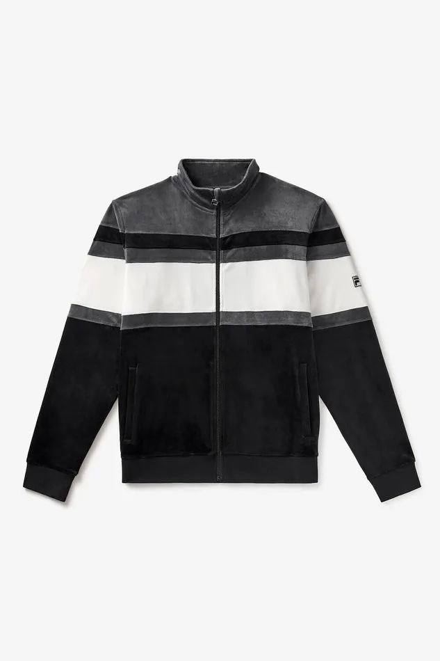 Velour Sets Men Fila Smart Retro Velour Blocked Track Jacket