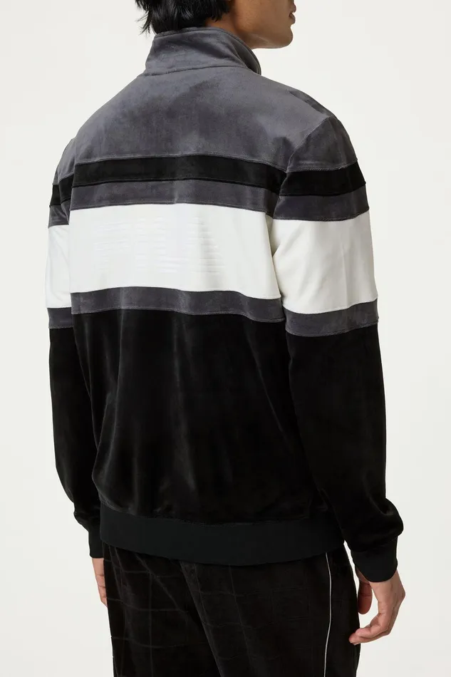 Velour Sets Men Fila Smart Retro Velour Blocked Track Jacket Velour Sets Men Fila Smart Retro Velour Blocked Track Jacket