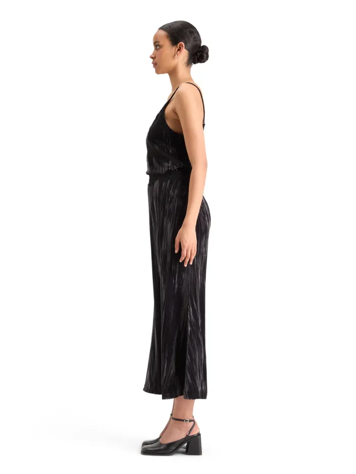 VELVET SKIRT Evening Black Women Scotch and Soda Skirts and Shorts