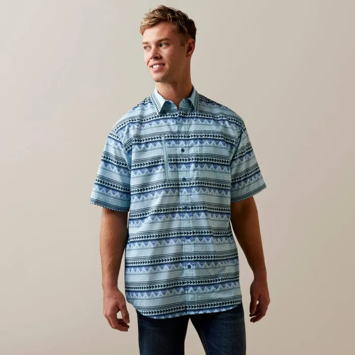 VentTEK Classic Fit Shirt Ashleigh Blue Men Ariat Button Down Shirts
