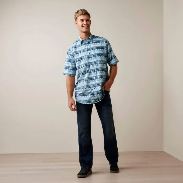 VentTEK Classic Fit Shirt Ashleigh Blue Men Ariat Button Down Shirts VentTEK Classic Fit Shirt Ashleigh Blue Men Ariat Button Down Shirts