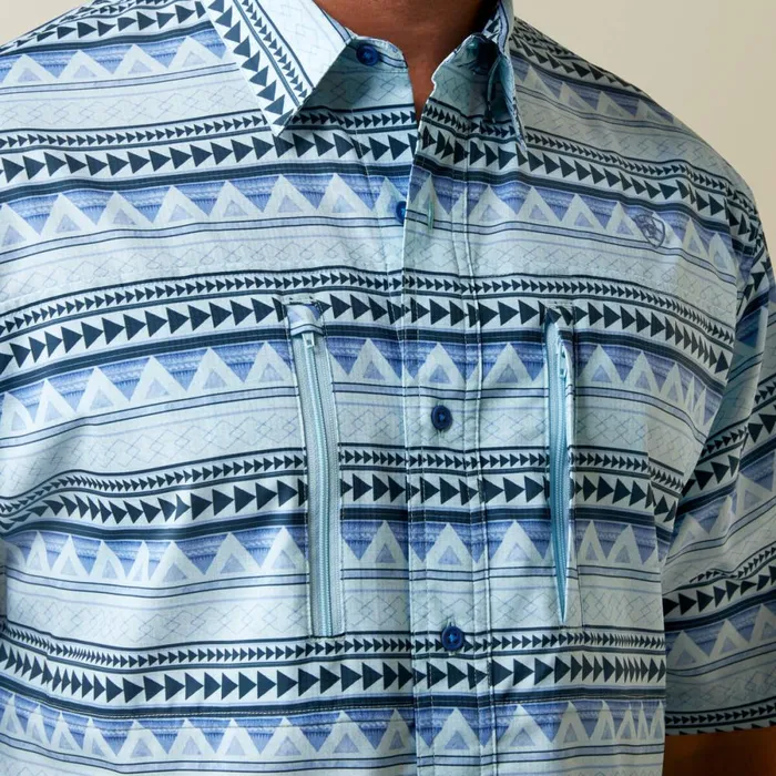 VentTEK Classic Fit Shirt Ashleigh Blue Men Ariat Button Down Shirts VentTEK Classic Fit Shirt Ashleigh Blue Men Ariat Button Down Shirts