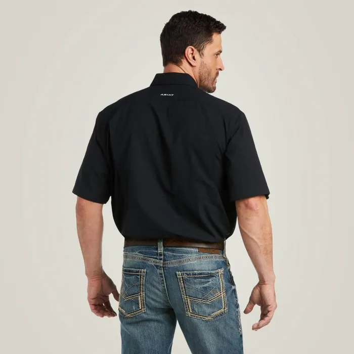 VentTEK Classic Fit Shirt Black Men Ariat Button Down Shirts VentTEK Classic Fit Shirt Black Men Ariat Button Down Shirts
