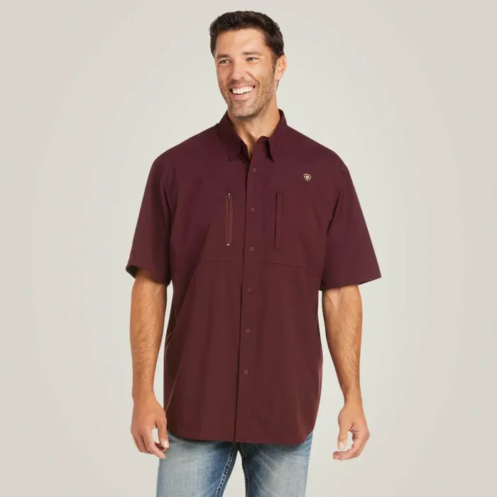 VentTEK Classic Fit Shirt Malbec Men Ariat Button Down Shirts