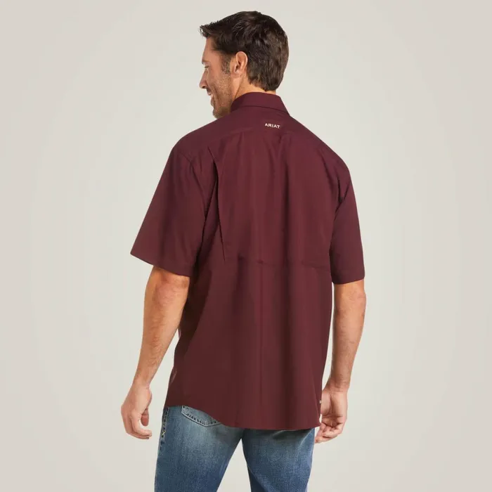 VentTEK Classic Fit Shirt Malbec Men Ariat Button Down Shirts VentTEK Classic Fit Shirt Malbec Men Ariat Button Down Shirts