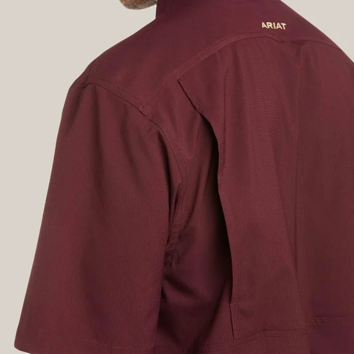 VentTEK Classic Fit Shirt Malbec Men Ariat Button Down Shirts VentTEK Classic Fit Shirt Malbec Men Ariat Button Down Shirts