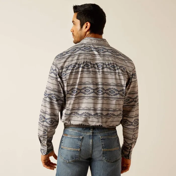 VentTEK Outbound Classic Fit Shirt Moon Mist Men Ariat Button Down Shirts VentTEK Outbound Classic Fit Shirt Moon Mist Men Ariat Button Down Shirts