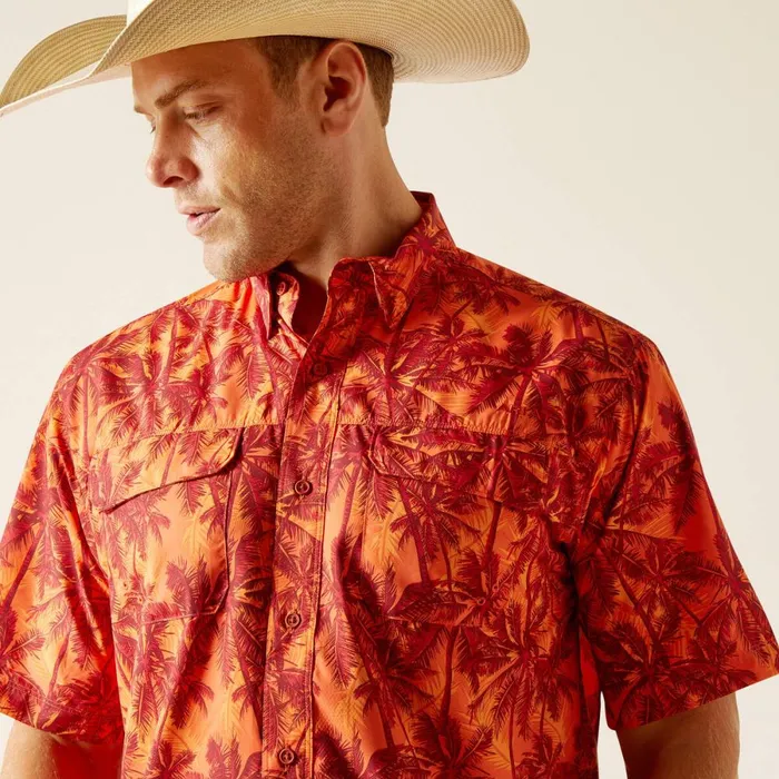 VentTEK Outbound Classic Fit Shirt Red Dwarf Men Ariat Button Down Shirts VentTEK Outbound Classic Fit Shirt Red Dwarf Men Ariat Button Down Shirts