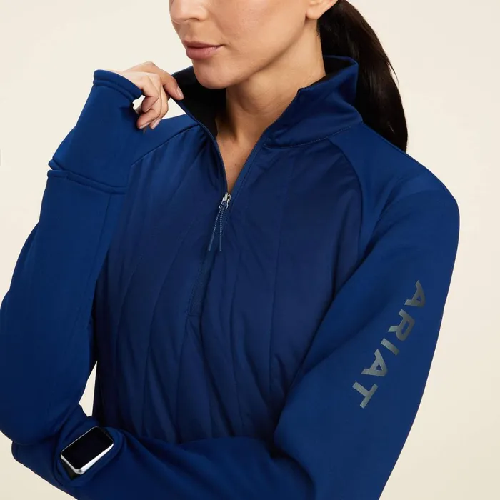 Venture 12 Zip Sweatshirt Estate Blue Women Ariat Sweatshirts and Hoodies Venture 12 Zip Sweatshirt Estate Blue Women Ariat Sweatshirts and Hoodies