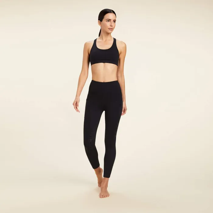 Venture Thermal Half Grip Tight Black Women Ariat Pants and Shorts Venture Thermal Half Grip Tight Black Women Ariat Pants and Shorts