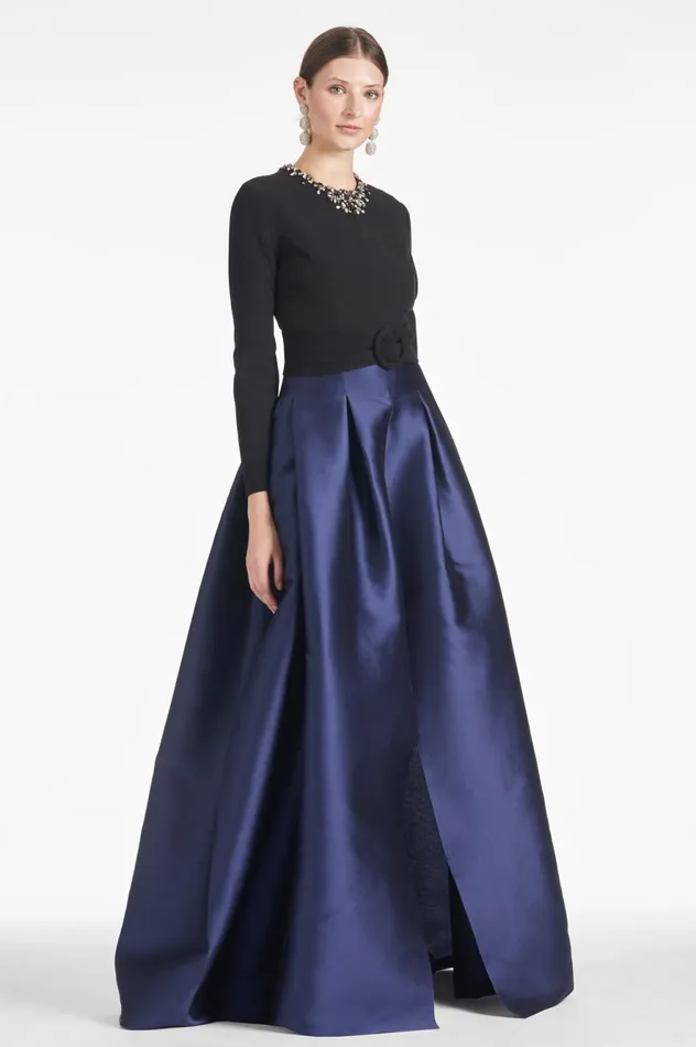 Victoria Gown 8211 BlackNavy Women Sachin and Babi Covered