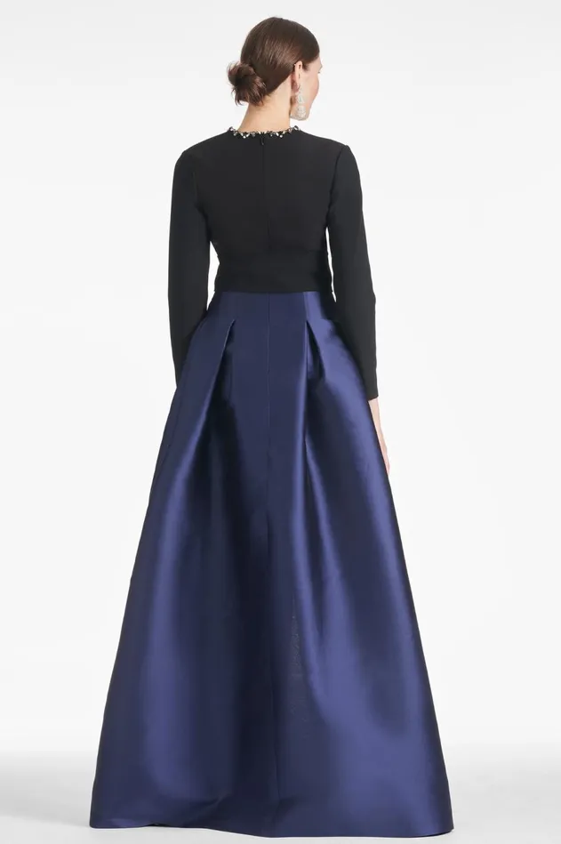 Victoria Gown 8211 BlackNavy Women Sachin and Babi Covered