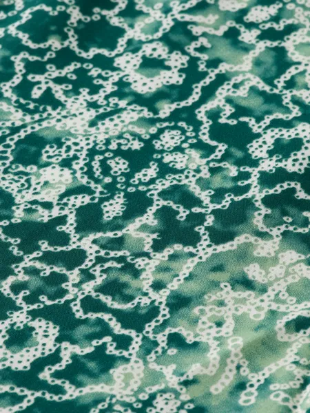 VISCOSE PRINTED RELAXED FIT SHIRT Shibori Floral Green Women Scotch and Soda Blouses and Shirts VISCOSE PRINTED RELAXED FIT SHIRT Shibori Floral Green Women Scotch and Soda Blouses and Shirts