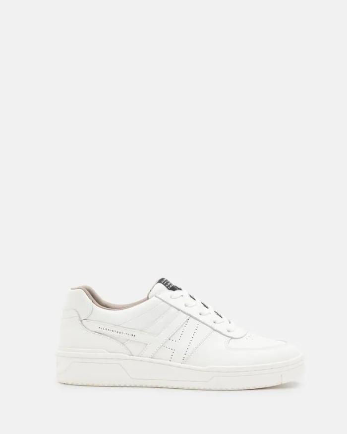 Vix Leather Low Top Sneakers White Women AllSaints Shoes and Boots