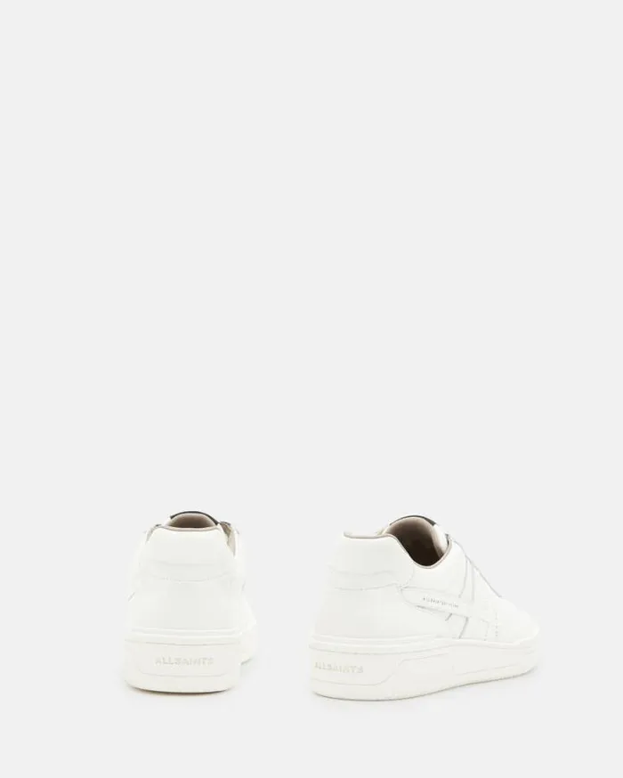 Vix Leather Low Top Sneakers White Women AllSaints Shoes and Boots