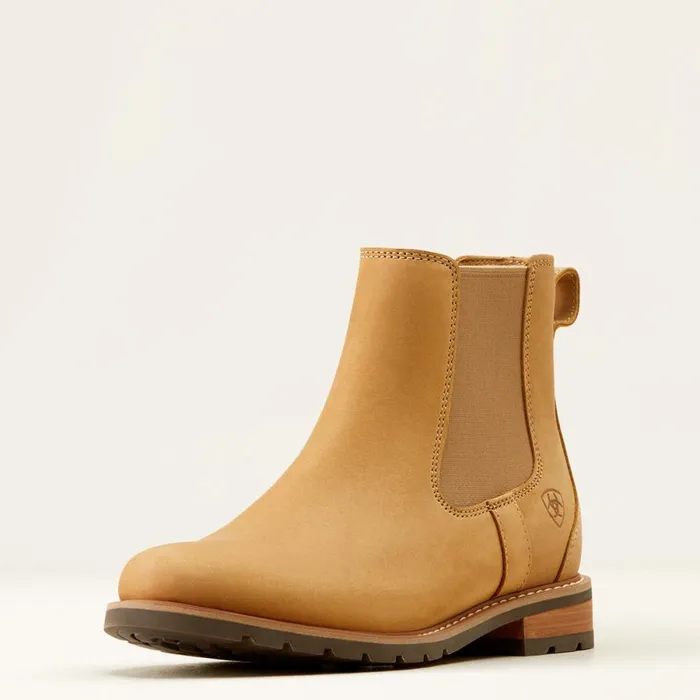 Wexford Chelsea Boot Natural Tan Women Ariat Booties