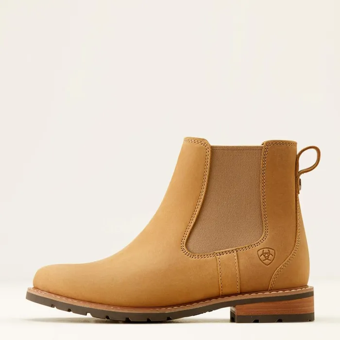 Wexford Chelsea Boot Natural Tan Women Ariat Booties Wexford Chelsea Boot Natural Tan Women Ariat Booties