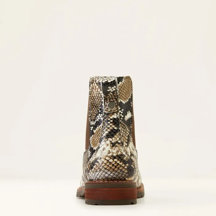 Wexford Chelsea Boot Snake Print Women Ariat Booties Wexford Chelsea Boot Snake Print Women Ariat Booties