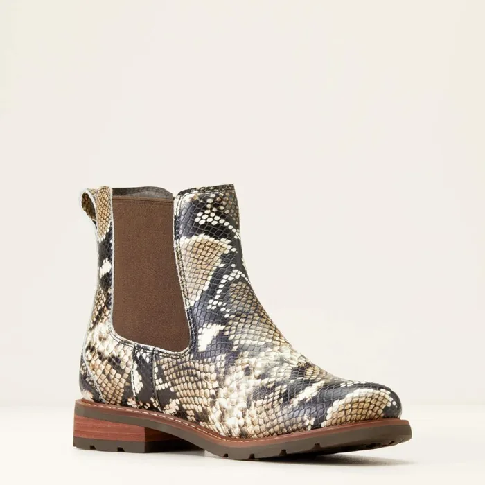 Wexford Chelsea Boot Snake Print Women Ariat Booties Wexford Chelsea Boot Snake Print Women Ariat Booties