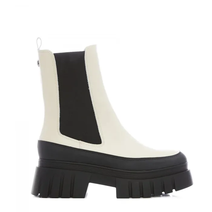 White Boots Women Moda In Pelle Diiva White Leather