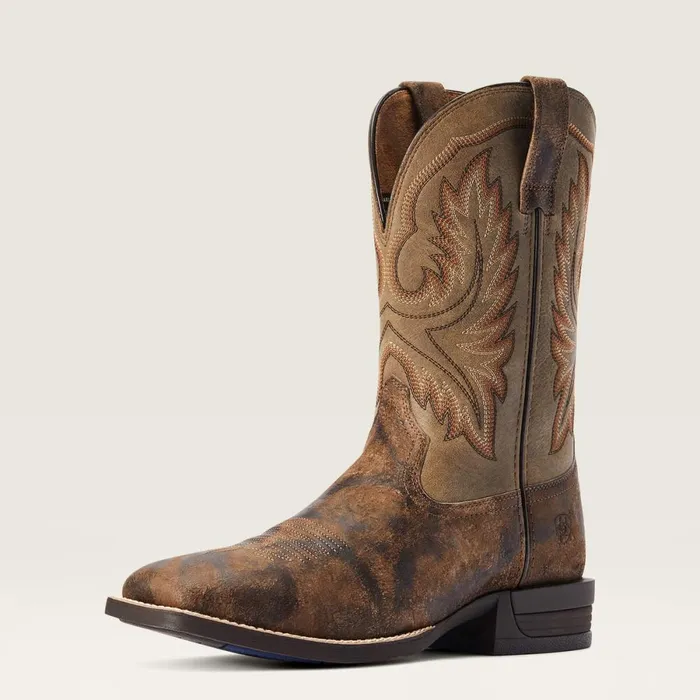 Wilder Western Boot Antique Grey Men Ariat Western Boots