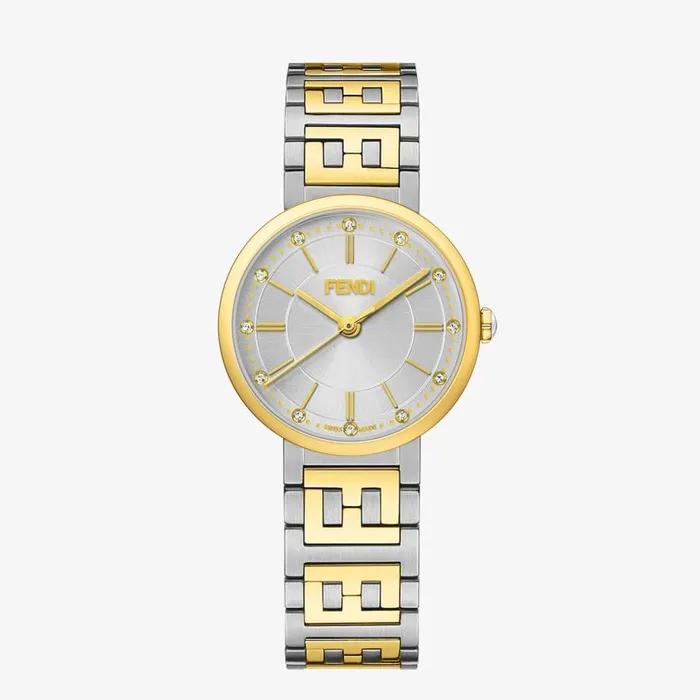 Woman 29mm Bracelet Watch With Ff Logo Multicolour Fendi Watches