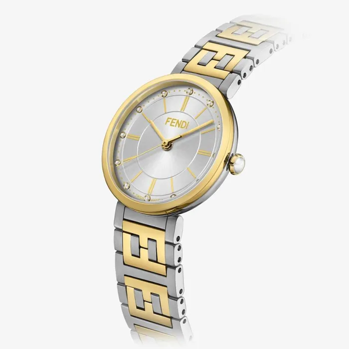 Woman 29mm Bracelet Watch With Ff Logo Multicolour Fendi Watches