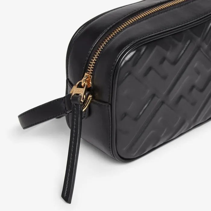 Woman Black Leather MiniBag Black Fendi Mini Bags