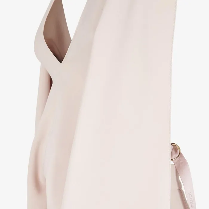 Woman Dress Made Of Pale Pink Cady Pink Fendi Dresses and Jumpsuits