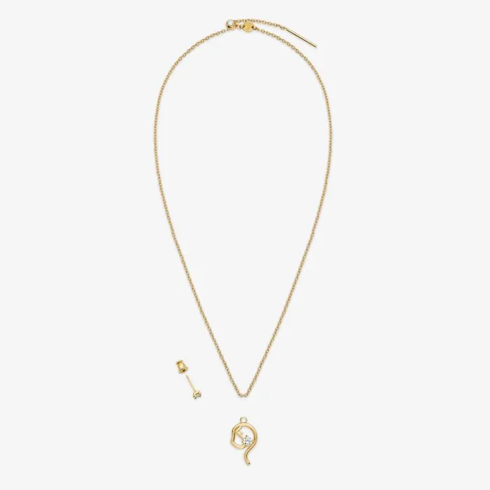 Woman GoldColour Virgo Set Gold Fendi Necklaces