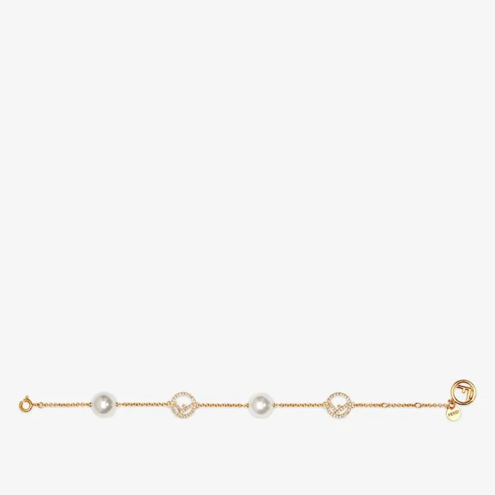 Woman GoldColoured Bracelet Fendi Bracelets