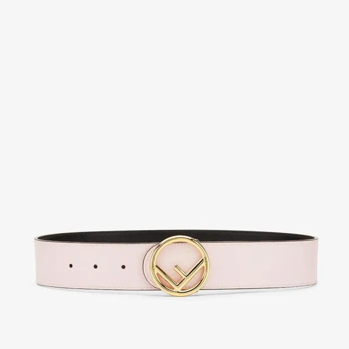 Woman Multicolour Leather Reversible Belt Black Fendi Belts