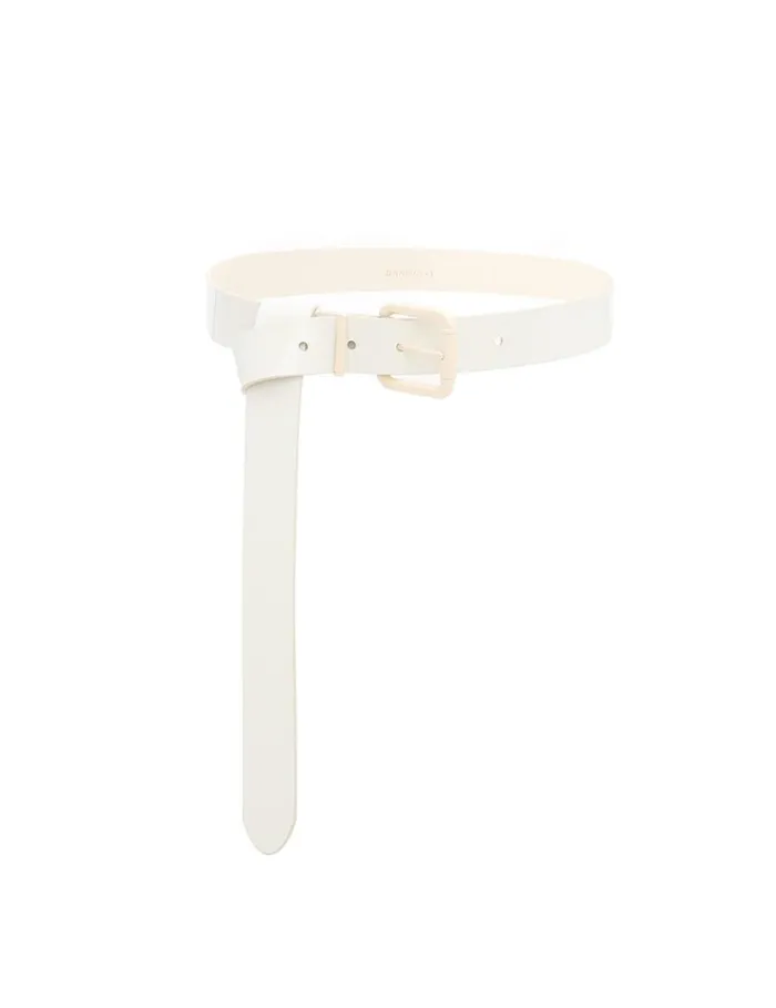 Women Belts Zimmermann Patent Belt 30 Macadamia
