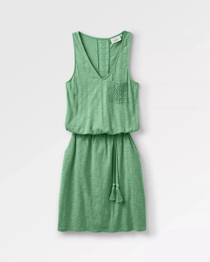 Women Bottoms Passenger Rivergate Recycled Cotton Dress Green Spruce Green Spruce