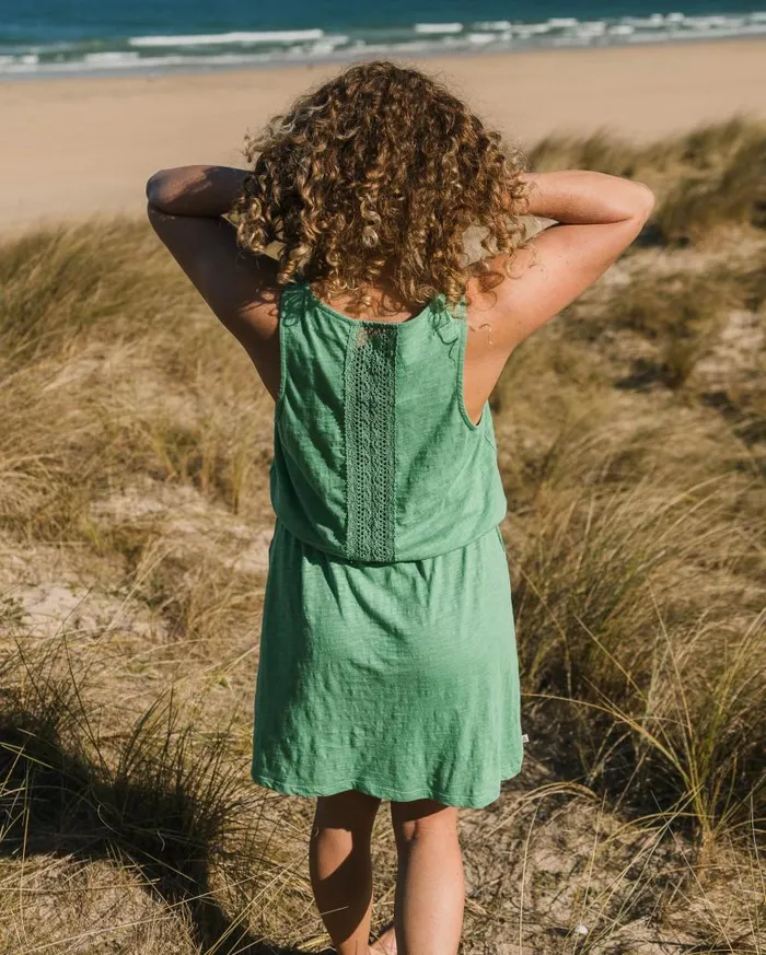 Women Bottoms Passenger Rivergate Recycled Cotton Dress Green Spruce Green Spruce